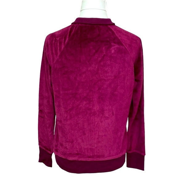 Bebe Velour Grape Colored Jacket - Picture 5 of 6